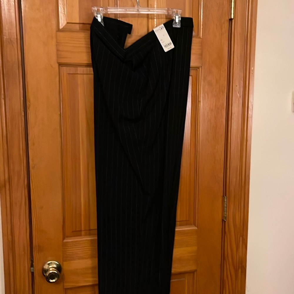 New With Tags East 5th Women’s Plus 22W R length Navy pin-stripe dress pants